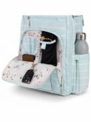 JuJuBe (США) Рюкзак для мамы, школьный Be Right Back Summer Stripe Голубая полоска